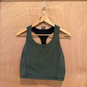 Sweaty Betty Olive Sports Bra Size: L